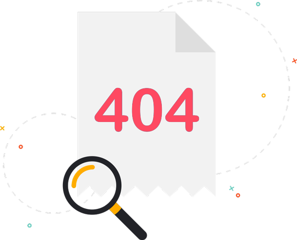 404 não encontrado